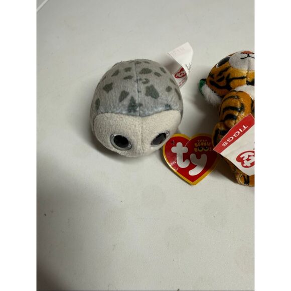 TY Set of 3 Teenie Beanie Boos Kookoo Tiggs Iceberg - Picture 2 of 7